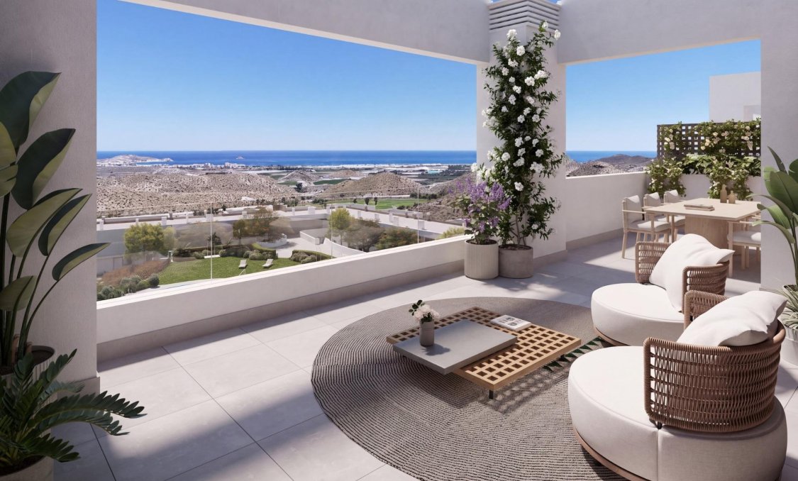 New Build - apartment -
Pulpi - Aguilón Golf