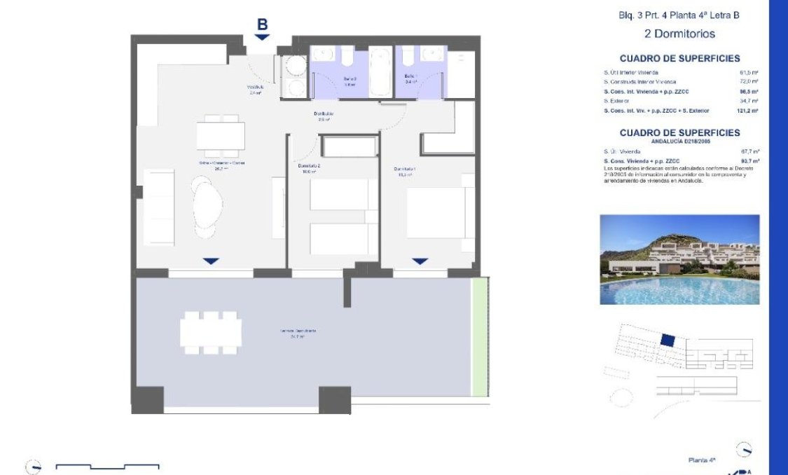New Build - Penthouse -
Pulpi - Aguilón Golf