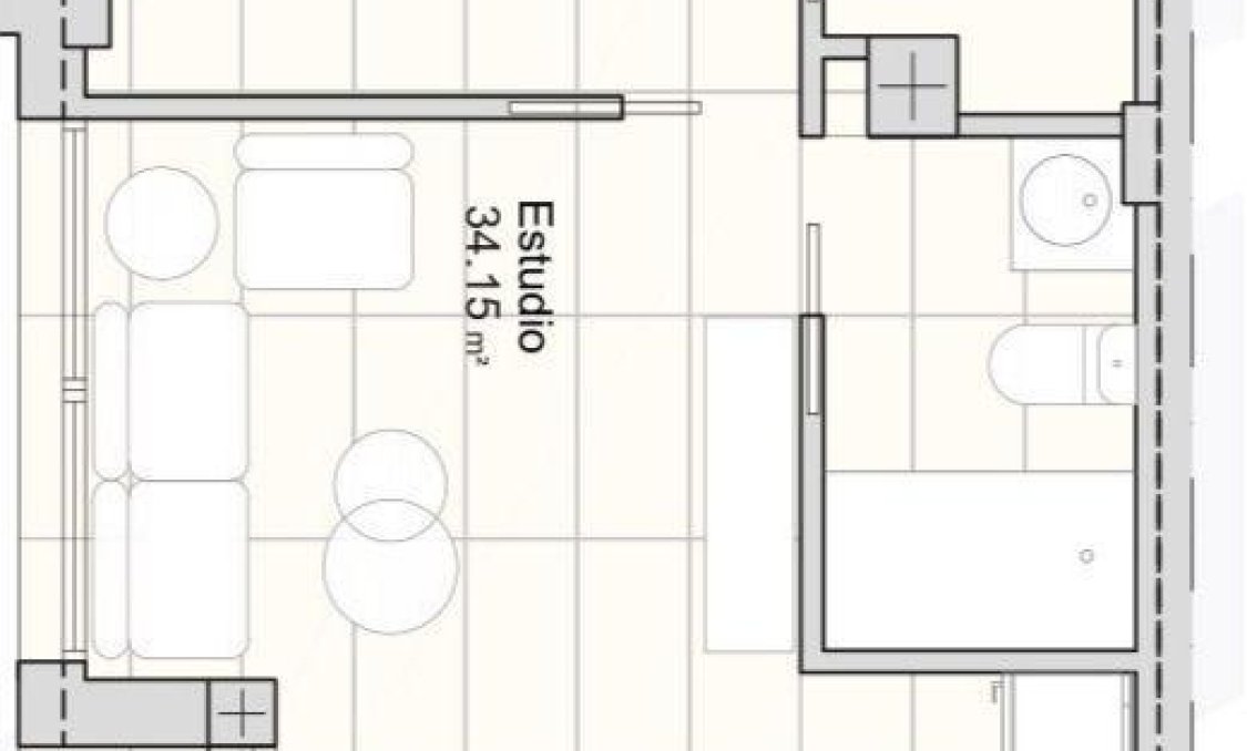 New Build - apartment -
San Javier - pueblo
