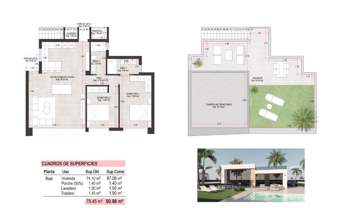 New Build - villa -
Alhama De Murcia - Condado De Alhama