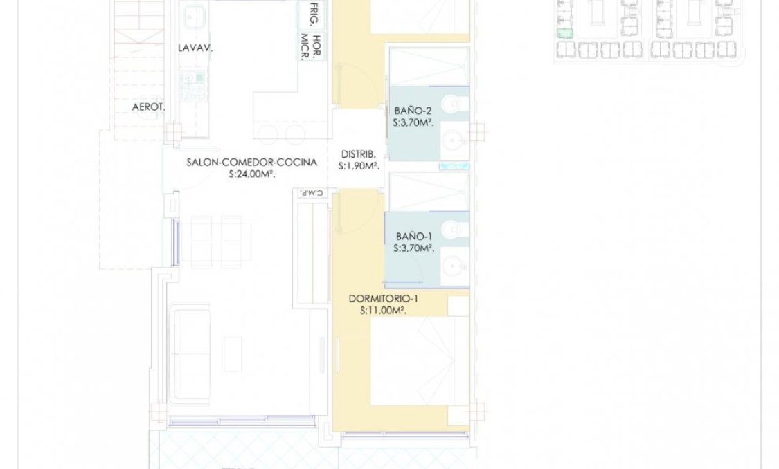 Nowy budynek - Bungalow -
