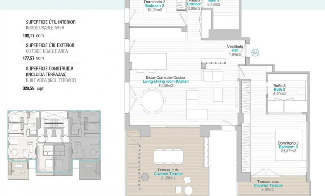 Obra nueva - Ático -
