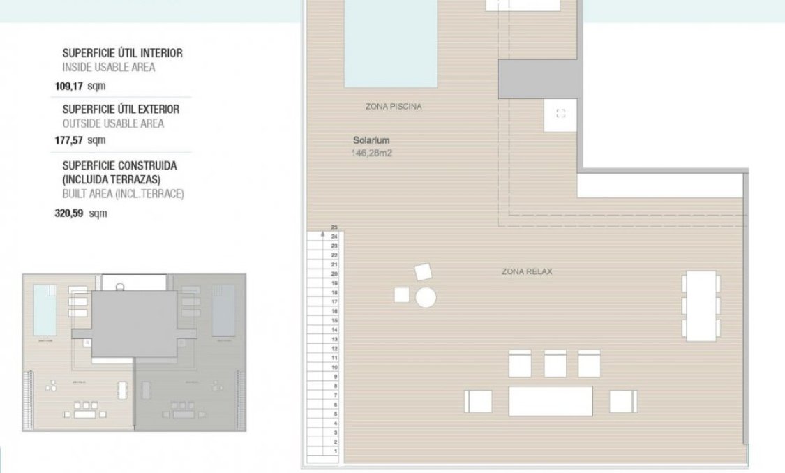 Obra nueva - Ático -
