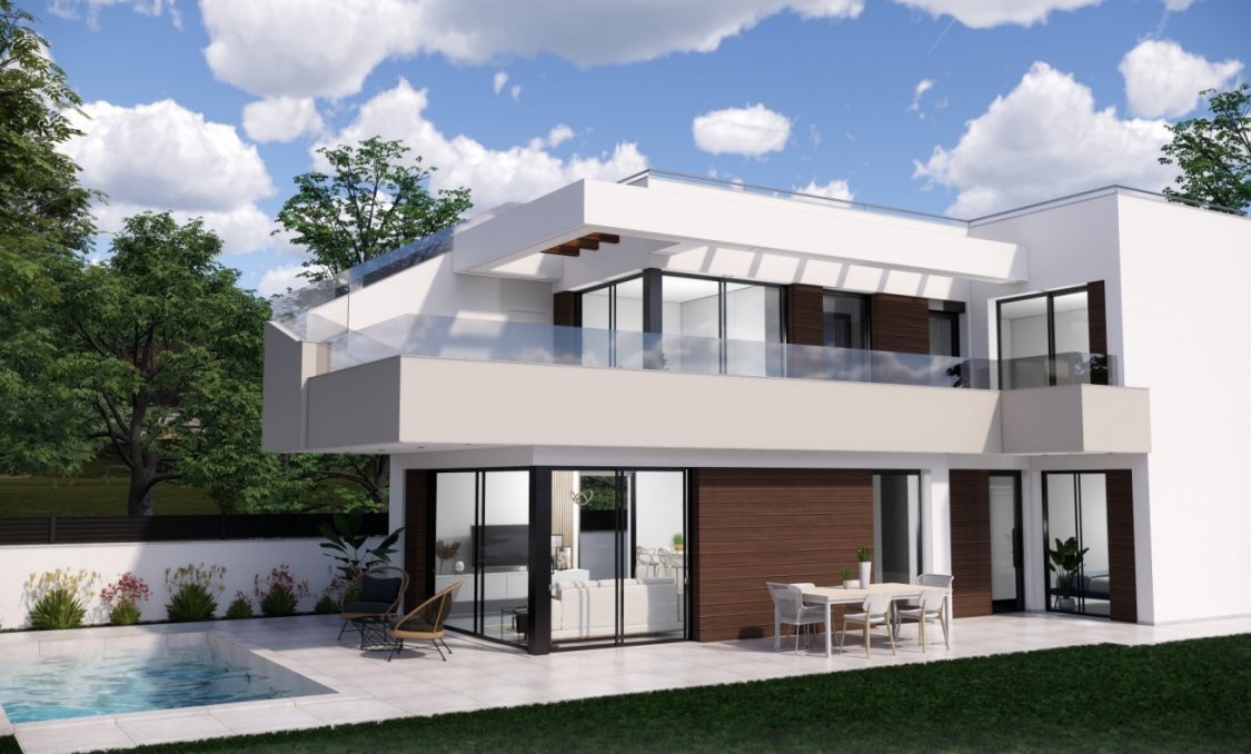 Nowy budynek - villa -
