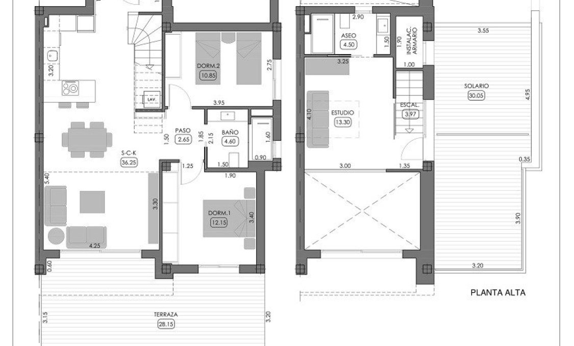 Obra nueva - villa -
