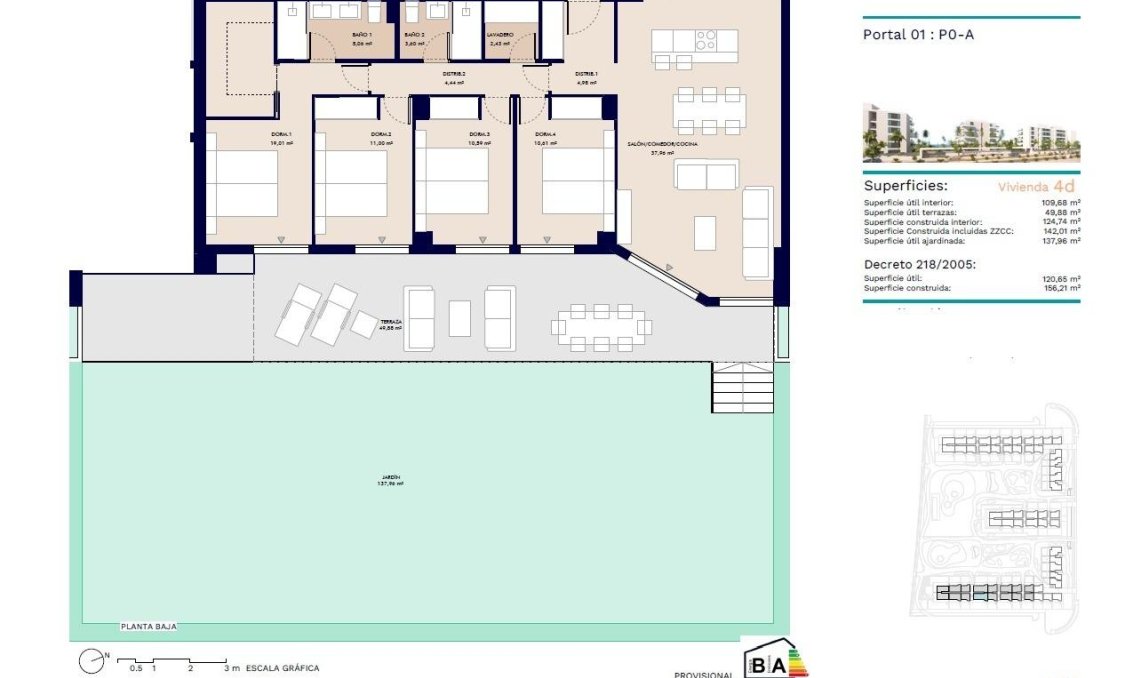 Obra nueva - Ground floor apartment -
