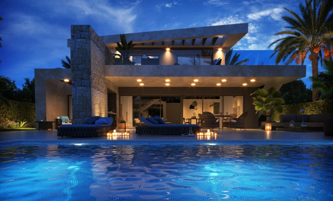 Nowy budynek - villa -
