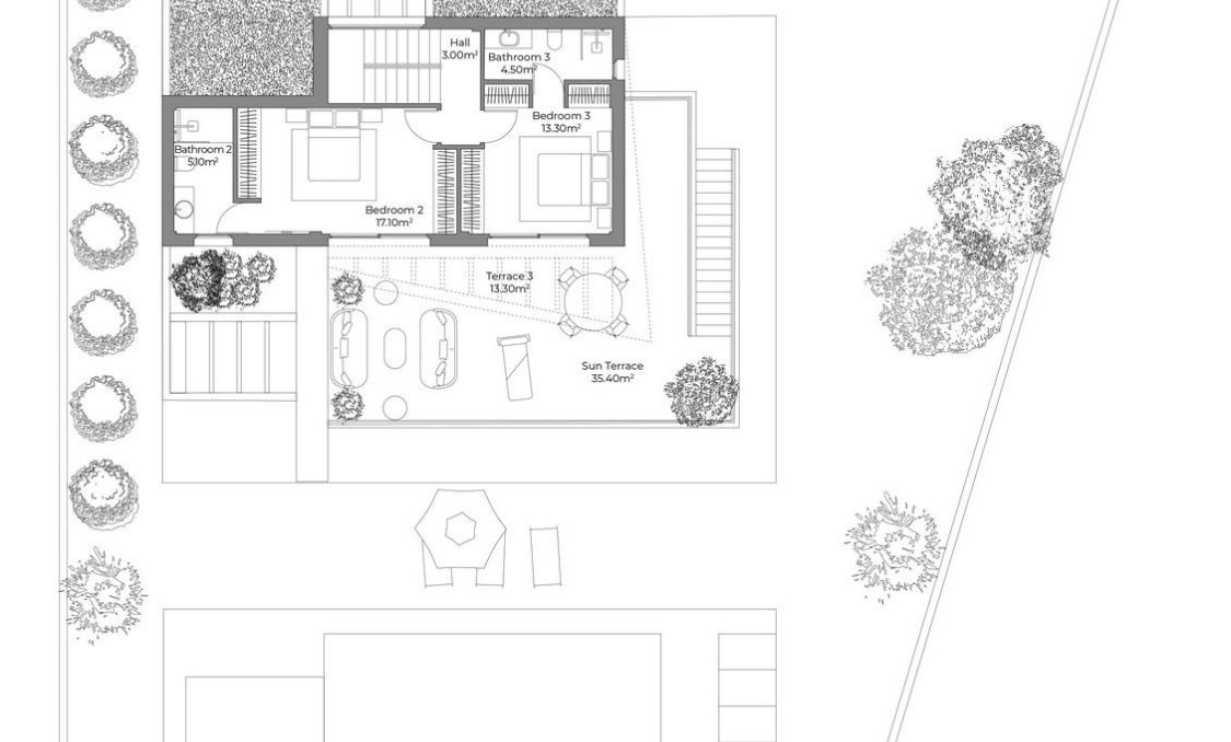 Nowy budynek - villa -
