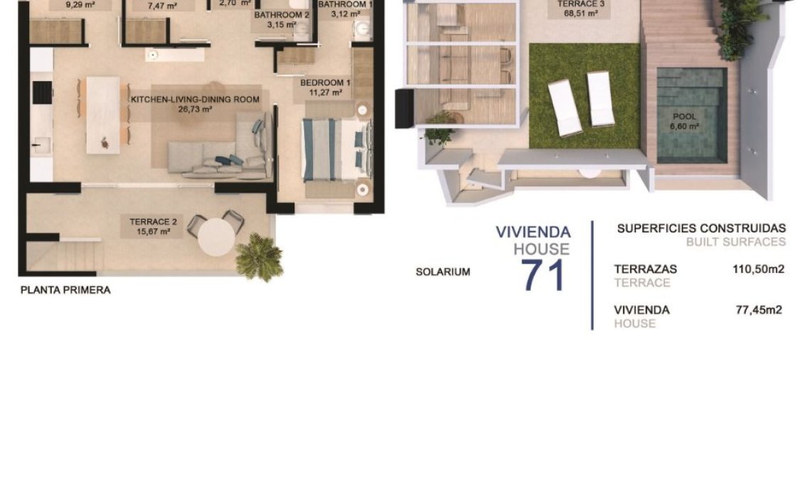 Nowy budynek - Bungalow -
