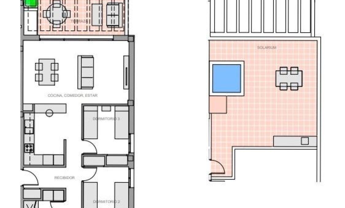 Obra nueva - Ático -
