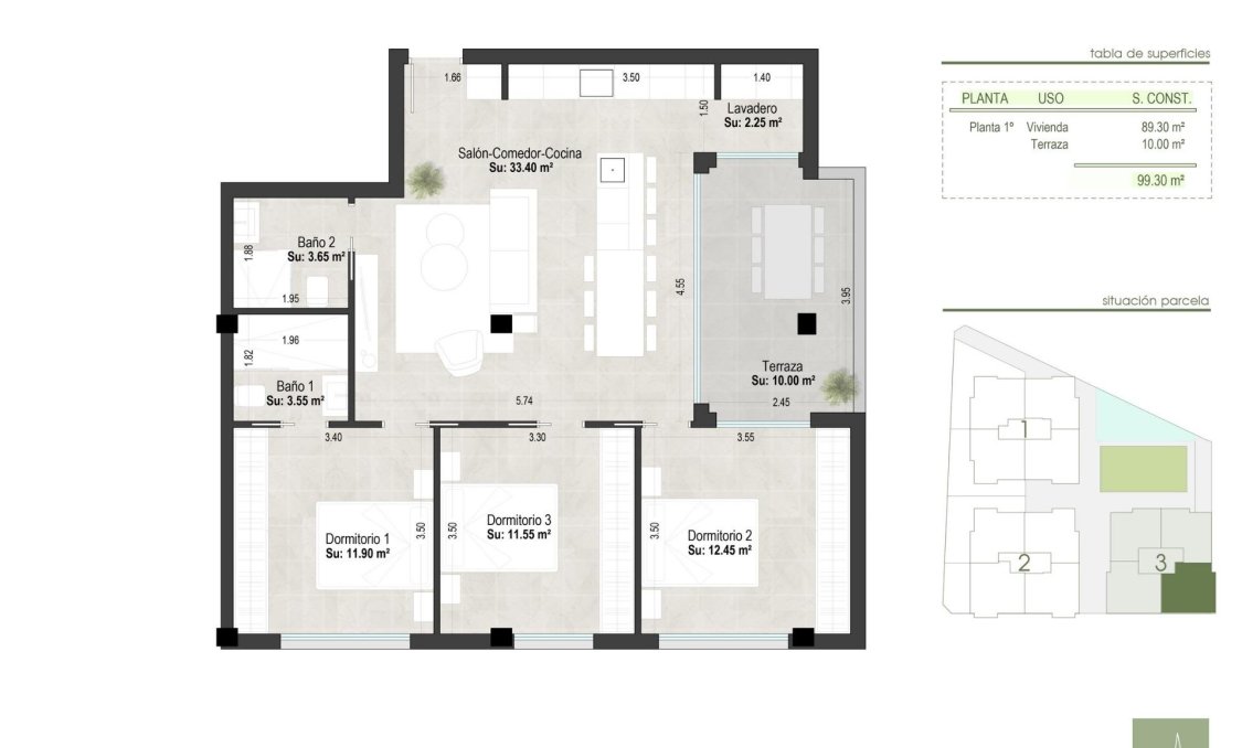 Obra nueva - apartment -
