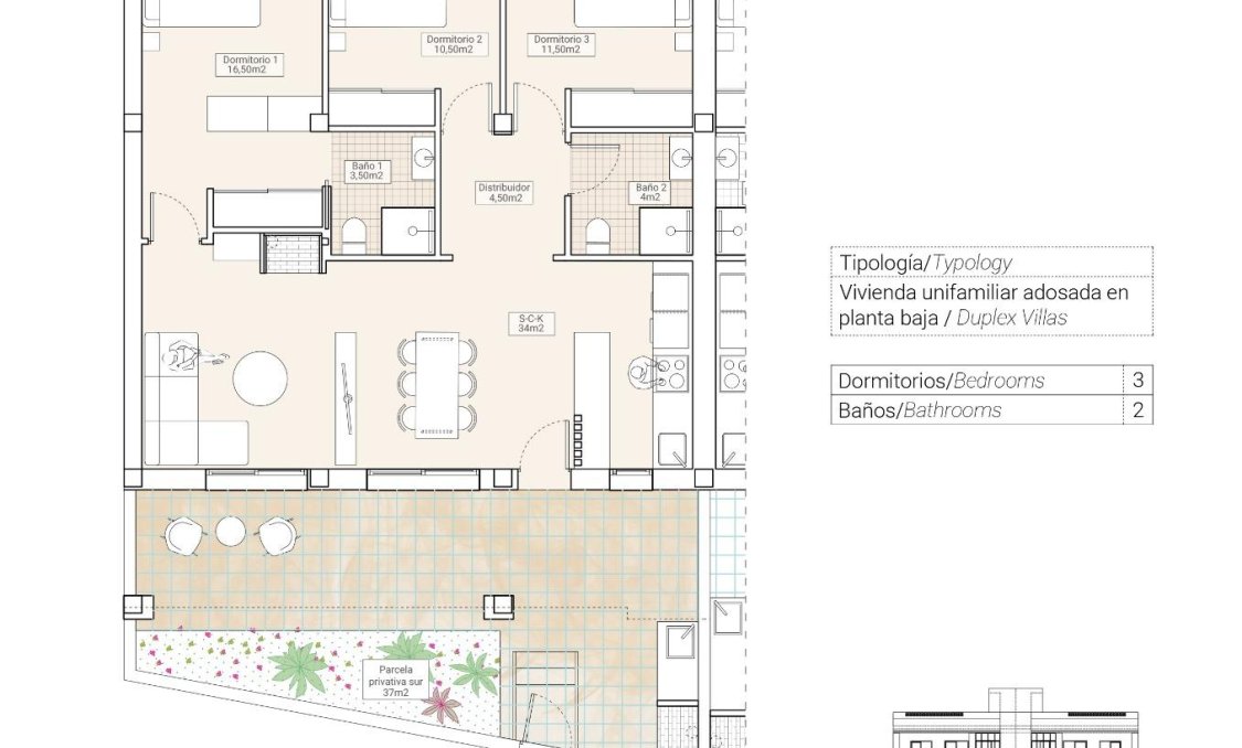 Obra nueva - Bungalow -
